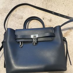 Navy Handbag