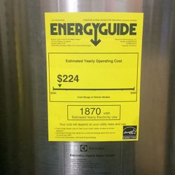 Electrolux Hybrid Water Heater 70 Gallon Heat Pump 240v