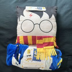 Harry Potter Character Pillow And Oversized Throw
