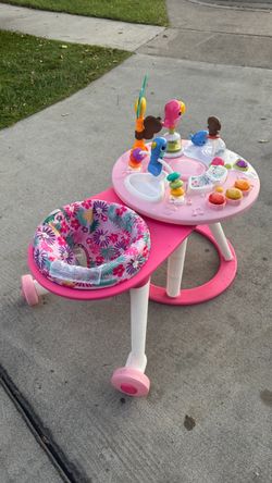 Baby roundabout walker 2 in 1 activity