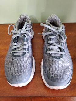Under Armour Gray / Grey / Pink 8
