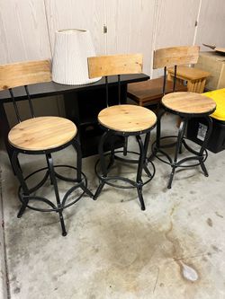 3 modern farmhouse bar stools