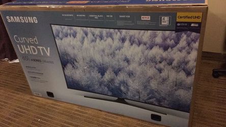 Samsung 65in 4K Smart Tv