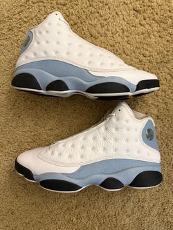 Size 10.5 (Used, without box) - Air Jordan 13 retro blue grey
