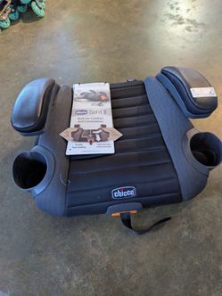 NEW Chicco GoFit Plus no back booster car seat carseat