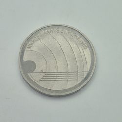 5 Francs Coin 1985 European Year of Music Switzerland