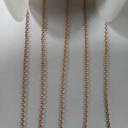 Link. Electro Plated Gold Chain. /Link. Cadena Con Baño De Oro
