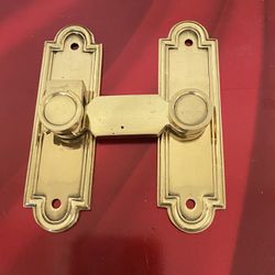 Solid Brass ACME Hardware Shutter Bar
