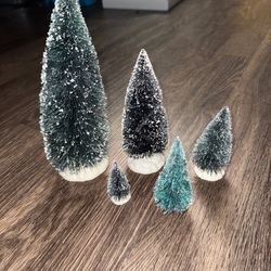 Lemax miniature trees lot