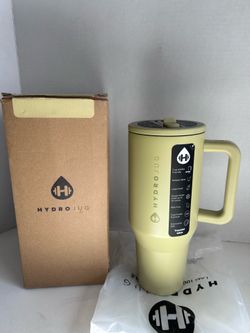 HydroJug Traveler 40 oz Water Bottle with Handle  Tumbler, Olive