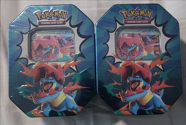 Ascended Heroes Tin Mega Feraligatr ex Lot of (2)