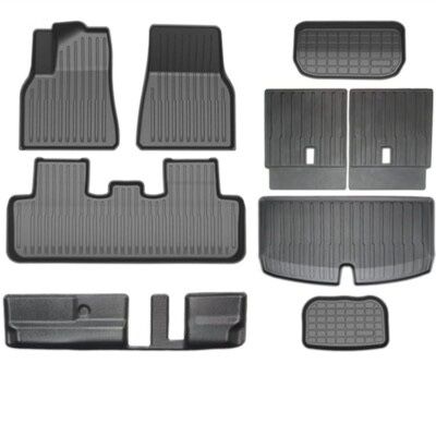 2020-2024 jowua model y floor mats 9pcs 