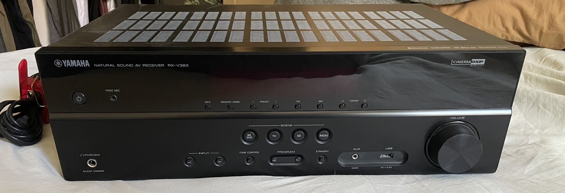 YAMAHA RX-V383 5.1 Receiver