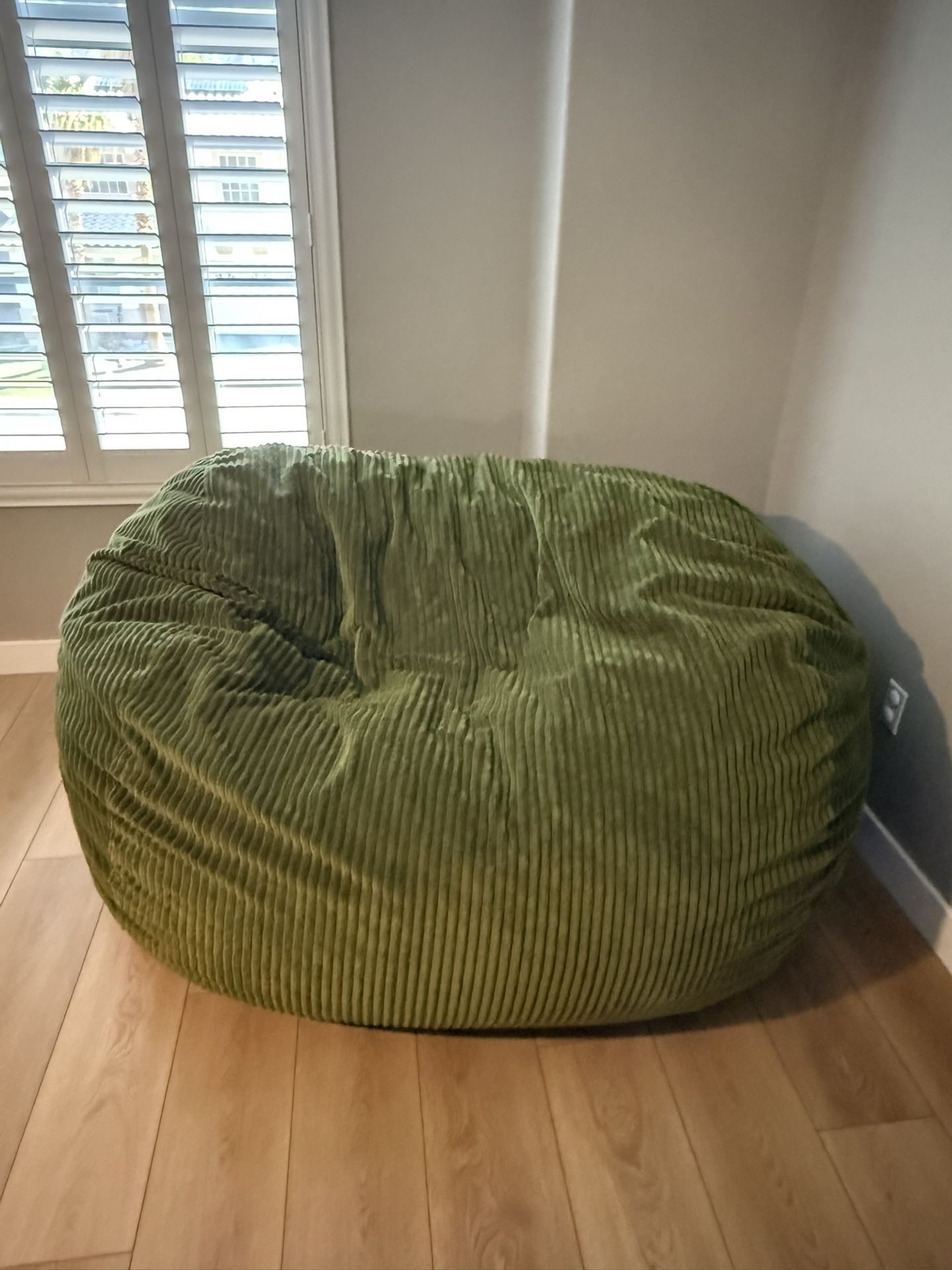 Big Joe® Fuf® XXL Oversized 6ft Foam Beanbag w/ Removable Cover $200 cash only