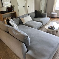 West Elm Haven Extra Deep Sectional Couch