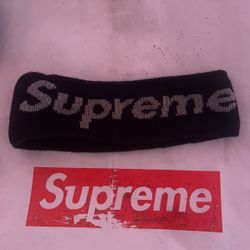 Supreme Headband Reflective Logo 