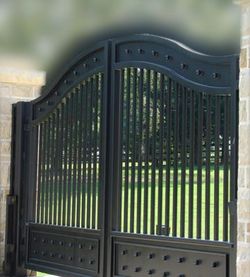 Iron gates