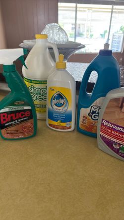 Cleaning supplies