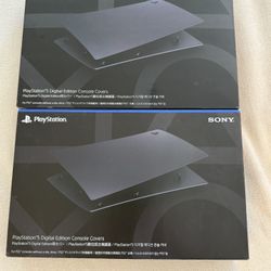 Playstation Five Digital Edition Covers - Black 