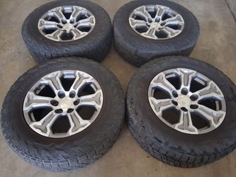 18"Rines y Llantas Chevy Silverado Tahoe GMC Sierra
