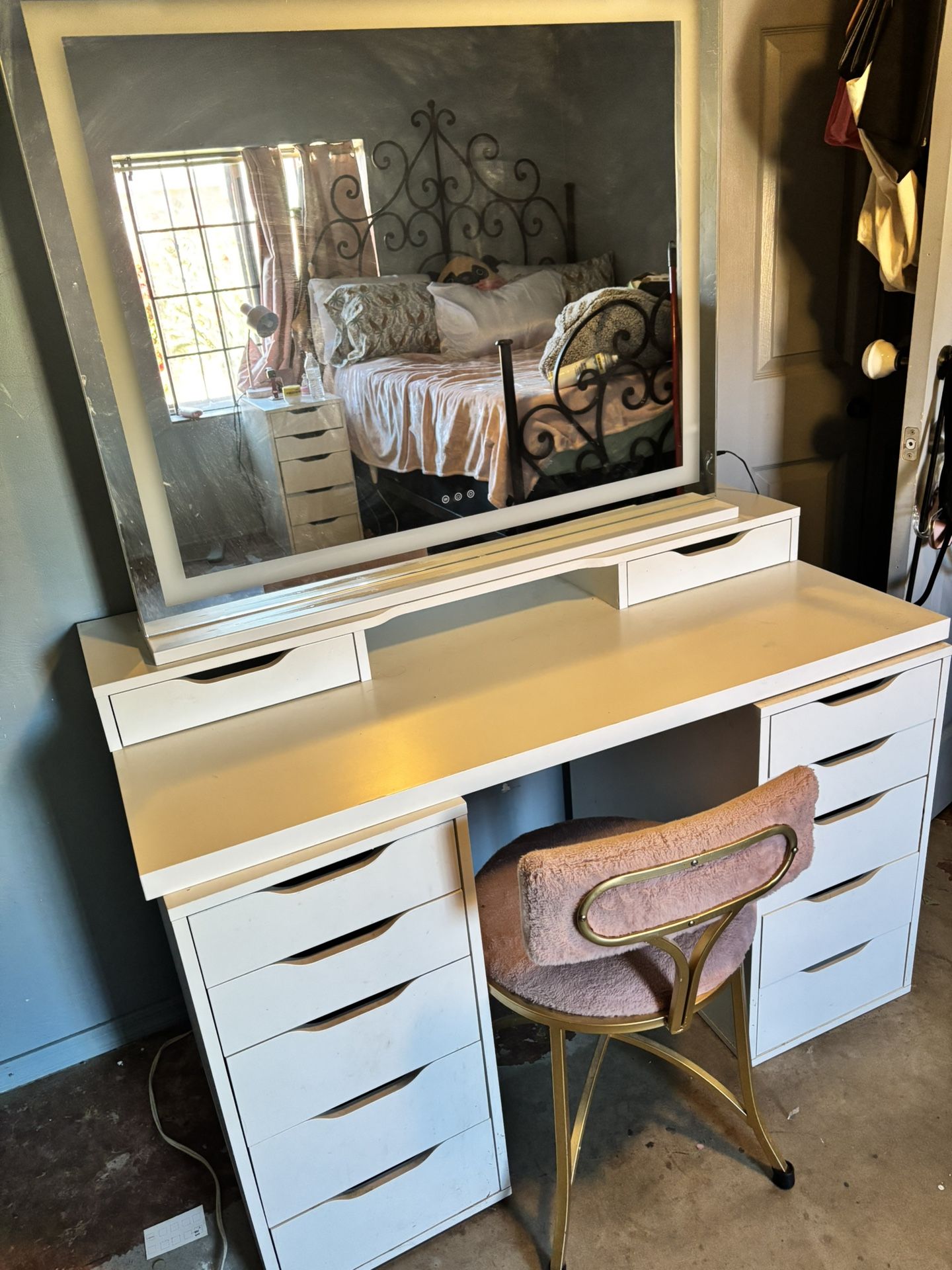 IKEA Vanity With Mirror