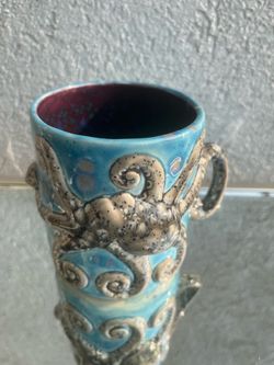 Nautical handmade coffee mug