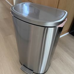 Metal Trash Bin receptical 14 gallon kitchen 