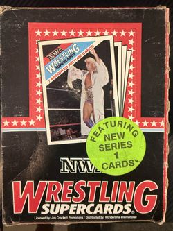 1988 NWA Wonderama series 1 box. 48 packs