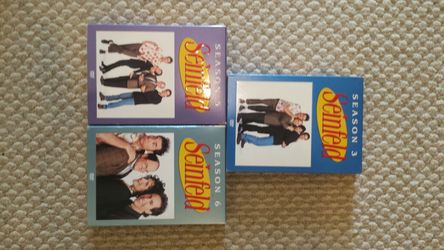 Seinfeld DVD'S seasons 3, 5, and 6