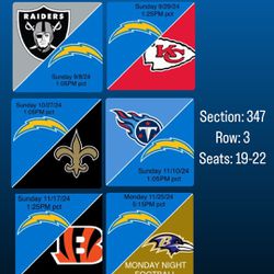 Chargers Tickets 