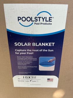 Solar Pool Cover 16 X 32 NEW