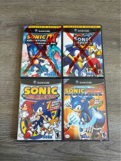 Sonic Nintendo GameCube Games Bundle