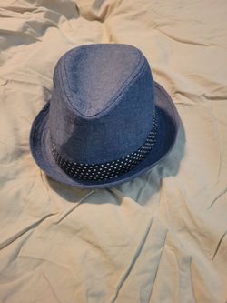 Blue Fedora Hat
