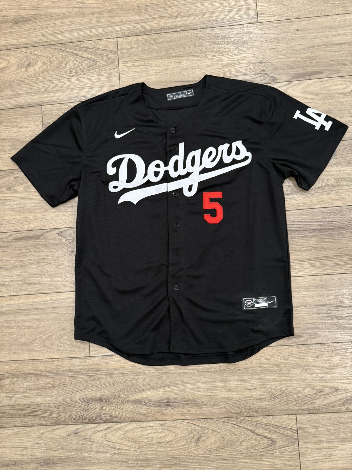 Men’s LA Dodgers Freddie Freeman black Stitched Jersey, S To 4xl