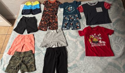 Boys Clothing Bundle Shirts Shorts Pants