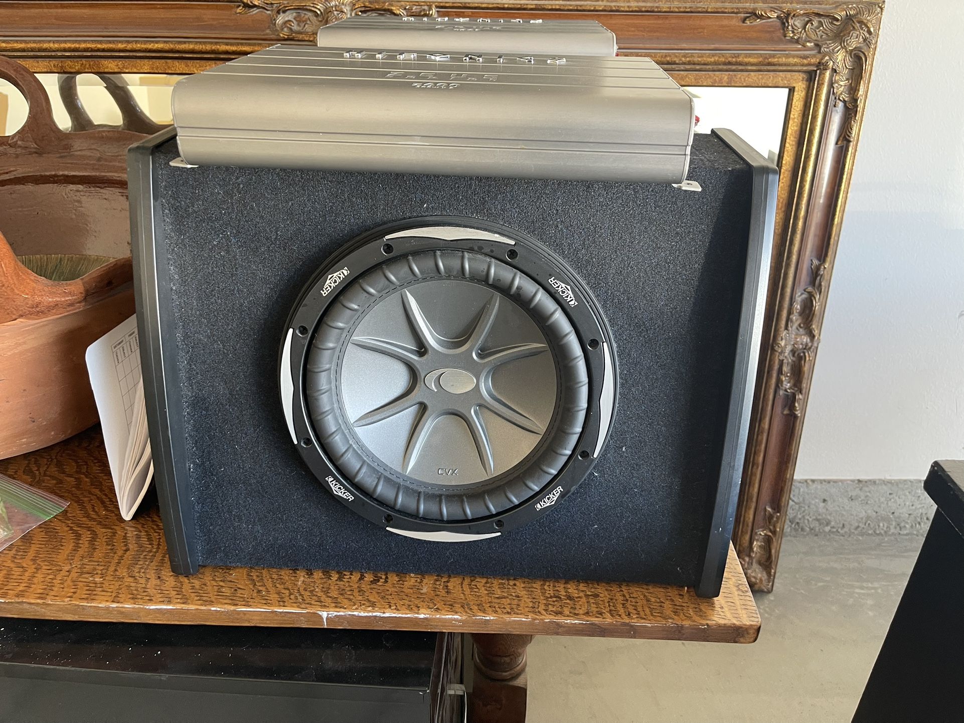 Kicker Speakers With Hifonics Amps 