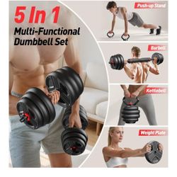 Adjustable Dumbbells 