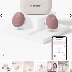 Momcozy M9 Hands-Free Breast Pump (Mobile Flow) – Brand New 