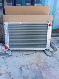 New alum radiator