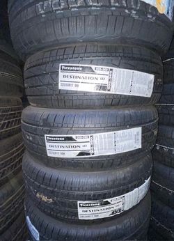 17” Firestone Destination LE3 Tires
Brand New 225/60R17
