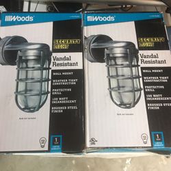 2 Security Lights