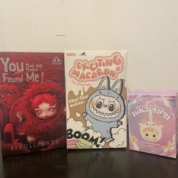 POPMART BLIND BOX LABUBU SKULL PANDA