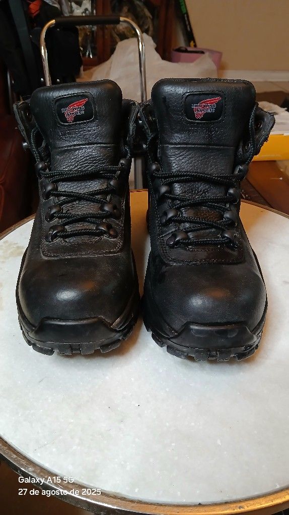 Red Wing Boots Steel Toe Size 7 Women's