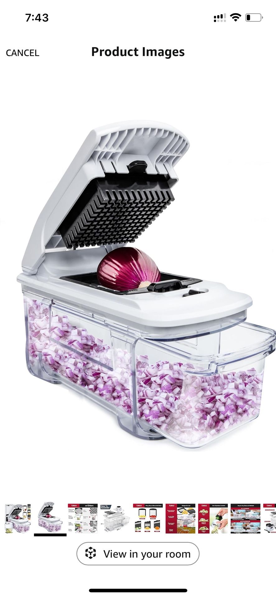Fullstar All-in-1 Vegetable Chopper and Mandoline Slicer for Kitchen - Cheese Grater, French Fry Cutter, Cheese Slicer - Bonus Handheld Spiralizer Inc