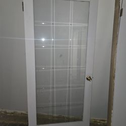 36" Door With Glass