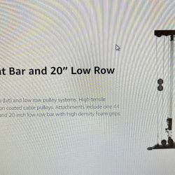 X- Class Olympic Lat Pull Down & Low Cable Attachment PUO