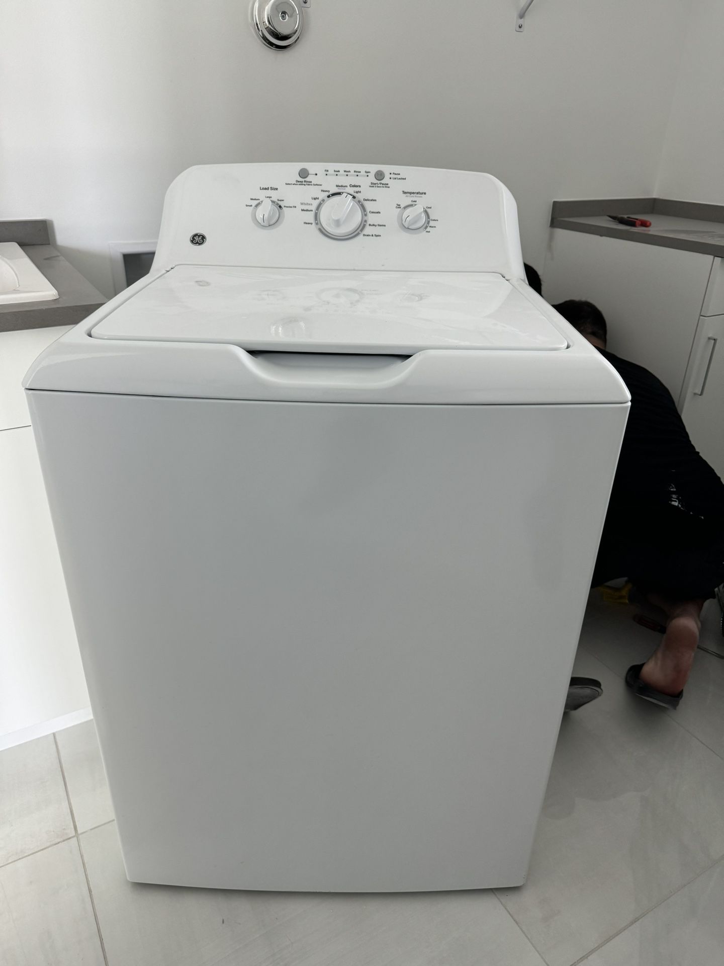 GE Washer & GE Gas Dryer Combo