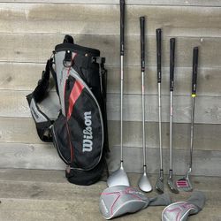 Top Flite Youth 5 Club Junior Set Teal & Pink Ages 5-8 Height 46"-52" 