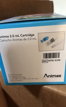 Animas 2.0ml cartridges