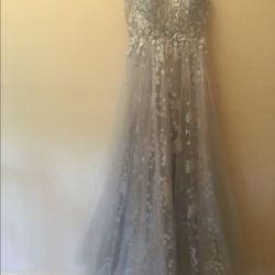 Prom dress ,matching shoes 